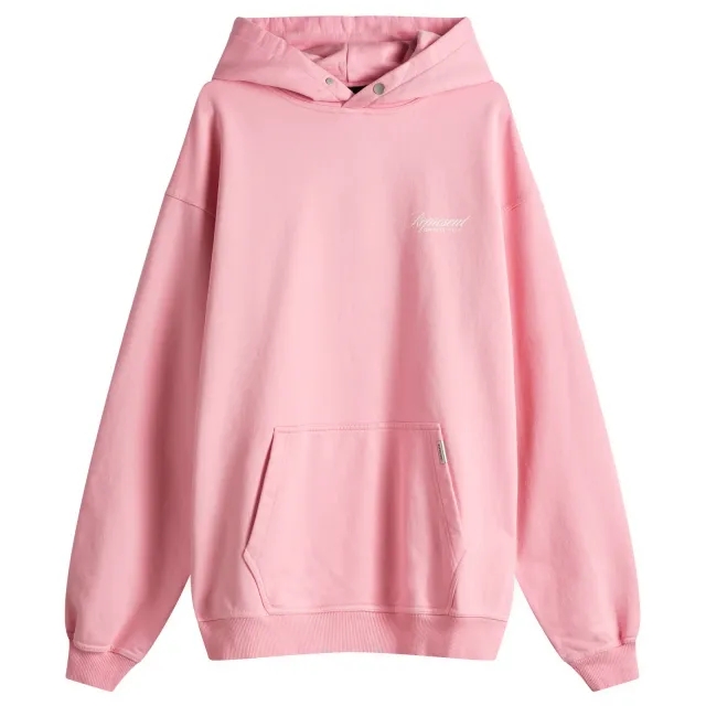 Represent Men's Owners Club Script Hoodie Pink