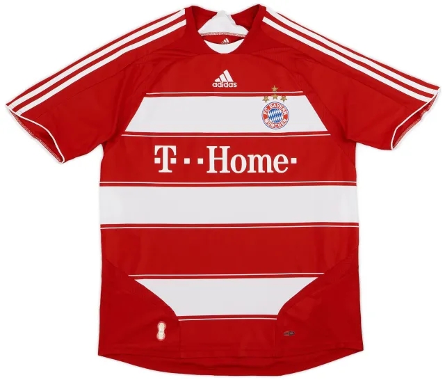 adidas 2008-09 Bayern Munich Home Shirt - 7/10 - (L)