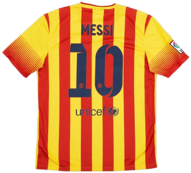 Nike 2013-15 Barcelona Away Shirt Messi #10 (L)
