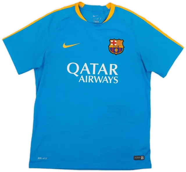 2015-16 Barcelona Nike Training Shirt - 7/10 - (L)