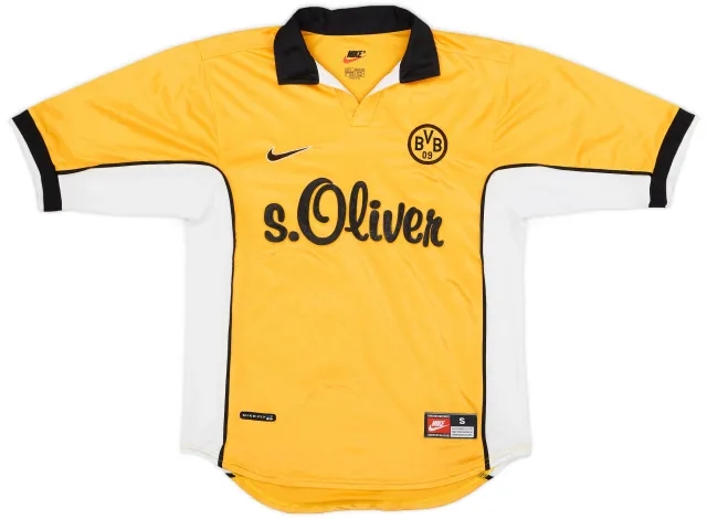 Nike 1998-00 Borussia Dortmund Home Shirt - 6/10 - (S)