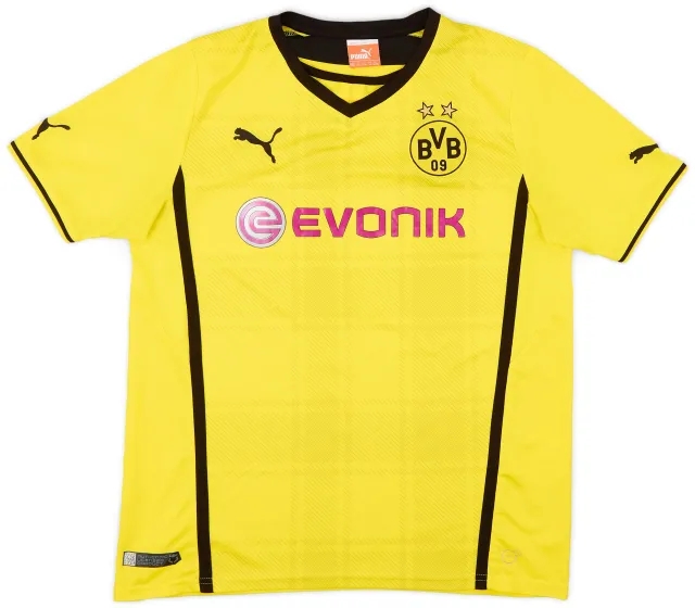 Puma 2013-14 Borussia Dortmund Home Shirt - 8/10 - (XL.Boys)