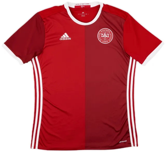 adidas 2015-16 Denmark Home Shirt - 10/10 - (M)