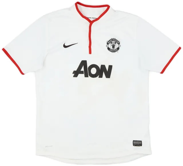 Nike 2012-14 Manchester United Away Shirt - 5/10 - (XL.Boys)