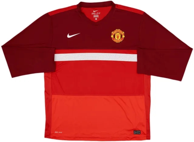 2011-12 Manchester United Nike Golf Polo Shirt - 8/10 - (XXL)