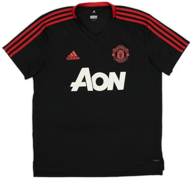 2018-19 Manchester United adidas Training Shirt - 8/10 - (L)