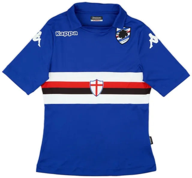 Kappa 2013-14 Sampdoria Home Shirt - 8/10 - (XS)