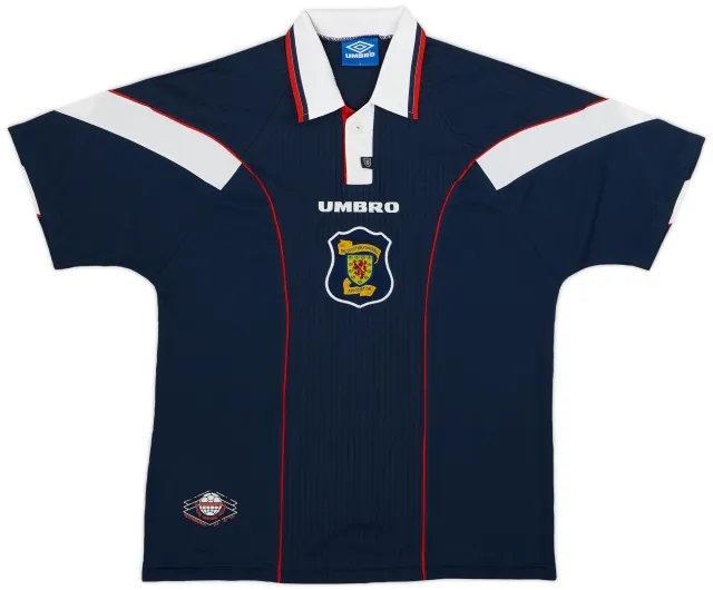Umbro 1994-96 Scotland Home Shirt - 8/10 - (L)