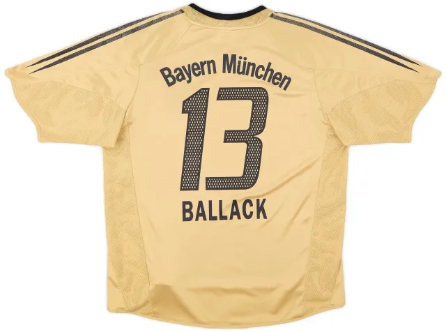 adidas 2004-05 Bayern Munich Away Shirt Ballack #13 - 6/10 - (XL)