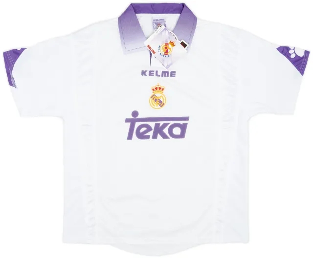 Kelme 1997-98 Real Madrid Home Shirt (L)