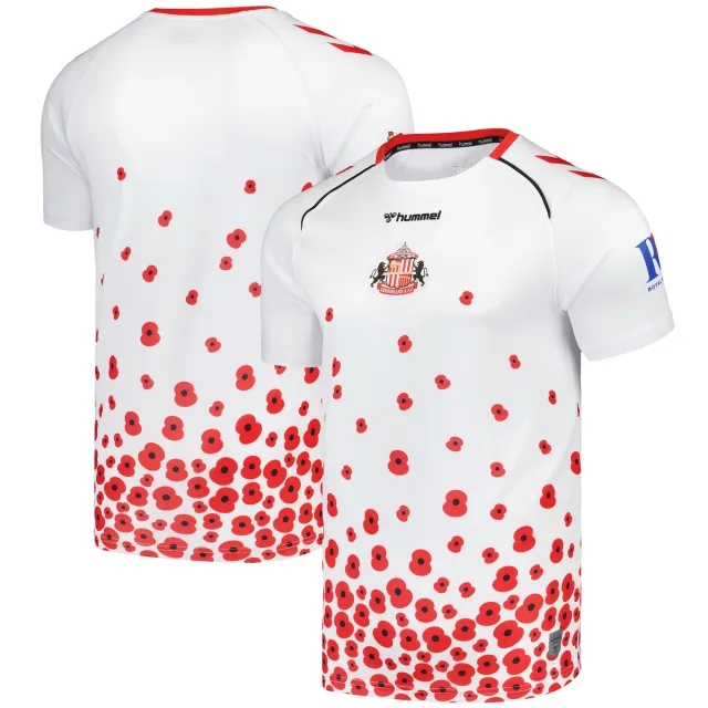 Sunderland Hummel Remembrance Jersey - White