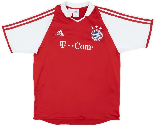 adidas 2004-05 Bayern Munich Home Shirt - 9/10 - (XL.Boys)