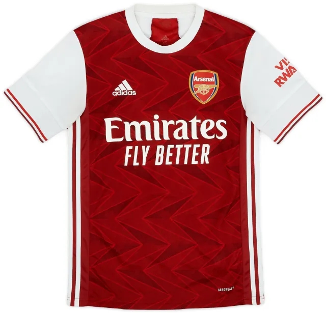 adidas 2020-21 Arsenal Home Shirt - 8/10 - (XS)