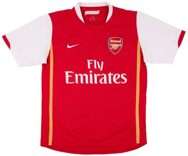 Nike 2006-08 Arsenal Home Shirt - 5/10 - (M)