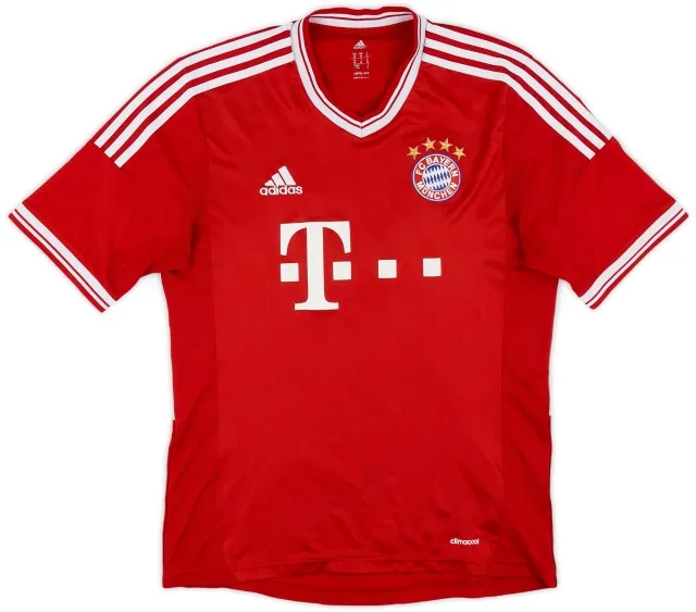 adidas 2013-14 Bayern Munich Home Shirt - 8/10 - (M)
