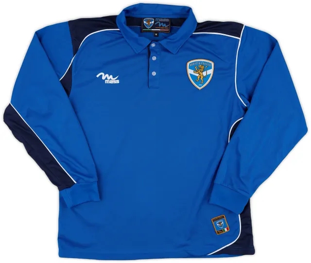 Polo Shirts 2010-11 Brescia Mass Polo L/S Shirt - 9/10 - (M)