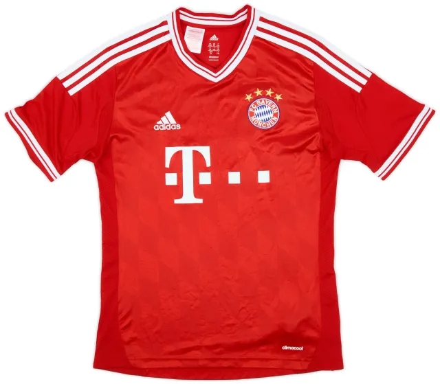 adidas 2013-14 Bayern Munich Home Shirt - 7/10 - (XL.Boys)