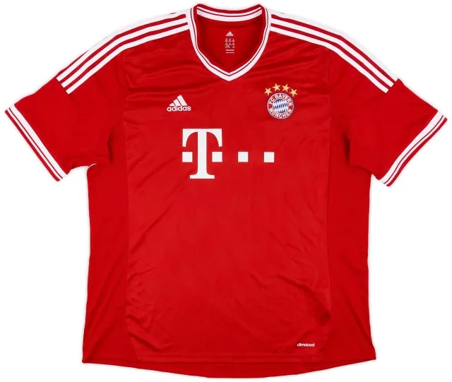 adidas 2013-14 Bayern Munich Home Shirt - 8/10 - (XXL)