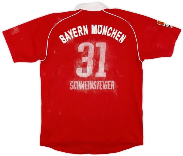 adidas 2005-06 Bayern Munich Home Shirt Schweinsteiger #31 - 3/10 - (XL.Boys)