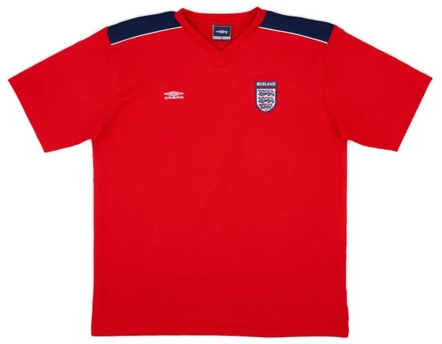 2000-01 England Umbro Training Shirt - 9/10 - (L)