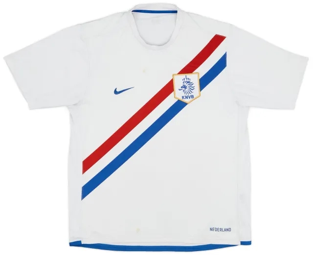 Nike 2006-08 Netherlands Away Shirt - 5/10 - (L)