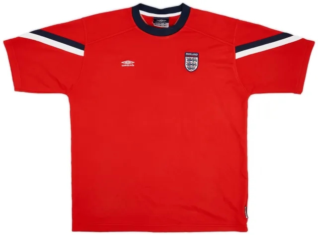 2003-05 England Umbro Training Shirt - 9/10 - (XXL)