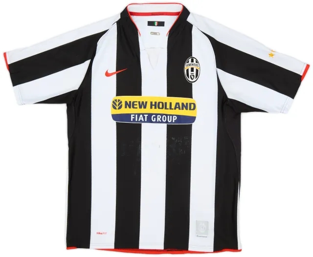 Nike 2007-08 Juventus Home Shirt - 6/10 - (M)