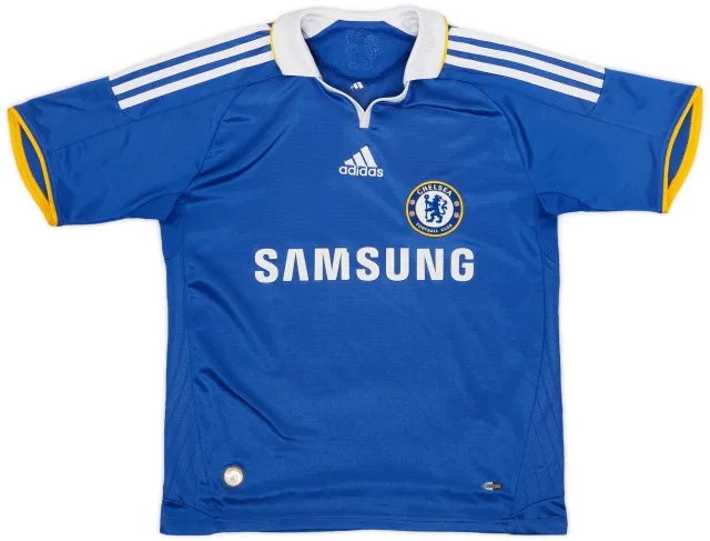 adidas 2008-09 Chelsea Home Shirt - 7/10 - (XL.Boys)