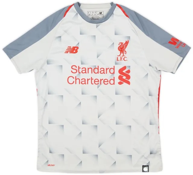 NewBalance 2018-19 Liverpool Third Shirt - 7/10 - (L.Boys)