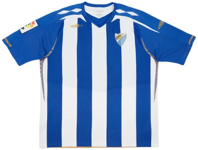 Umbro 2007-09 Malaga Home Shirt - 6/10 - (XXL)