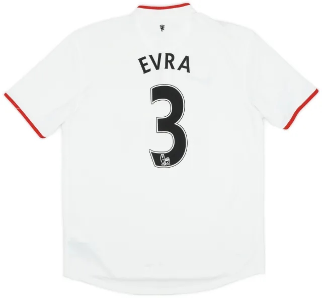 Nike 2012-14 Manchester United Away Shirt Evra #3 - 8/10 - (L)