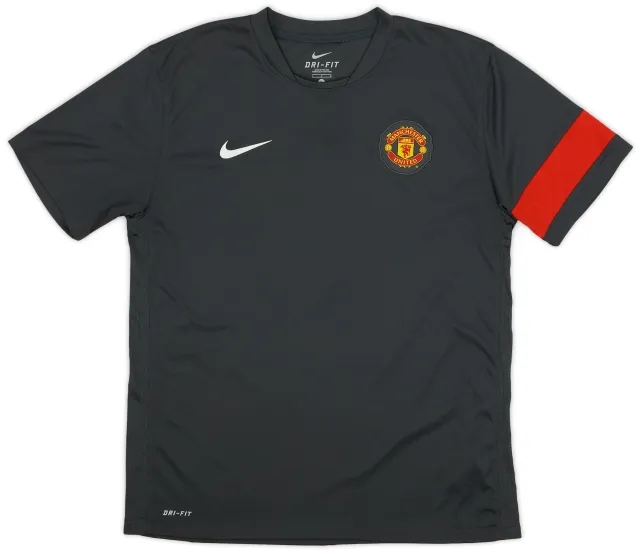 2010-11 Manchester United Nike Training Shirt - 9/10 - (L)