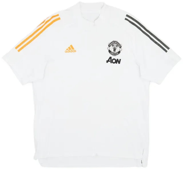 2020-21 Manchester United adidas Cotton Tee - 5/10 - (L)