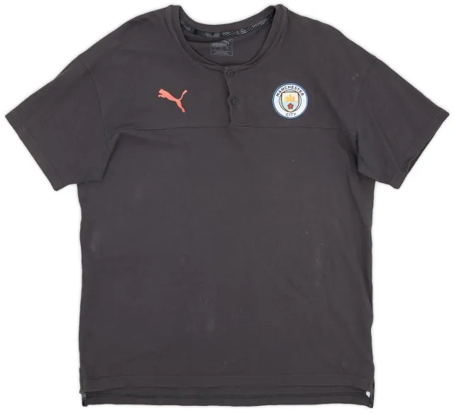 2019-20 Manchester City Puma Polo Shirt - 5/10 - (XL)
