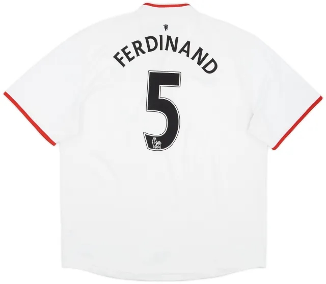Nike 2012-14 Manchester United Away Shirt Ferdinand #5 - 6/10 - (XL)