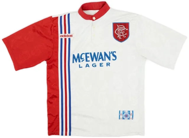 adidas 1996-97 Rangers Away Shirt - 8/10 - (M)