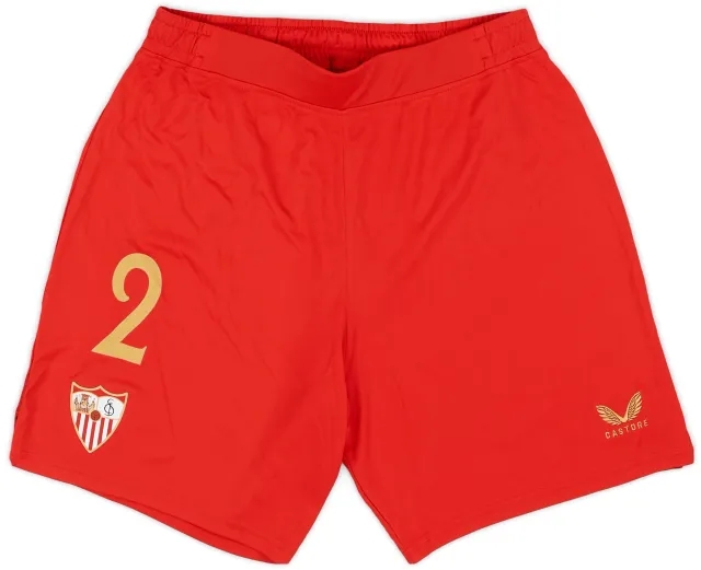 Castore 2023-24 Sevilla Match Issue Away Shorts #2 (Gattoni)