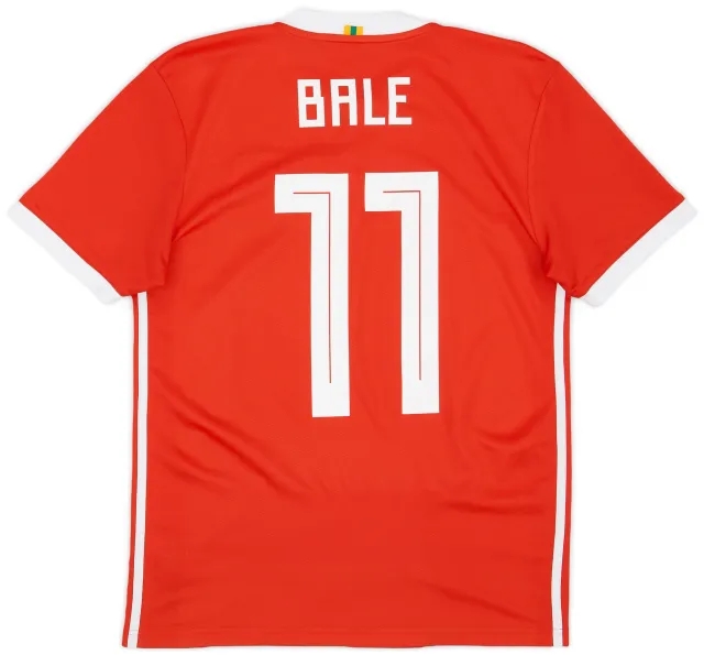 adidas 2018-19 Wales Home Shirt Bale #11 - 9/10 - (S)