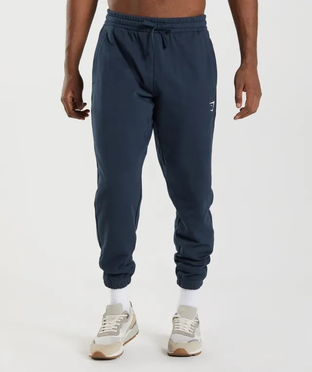 Asics Essential Oversized Joggers - Navy