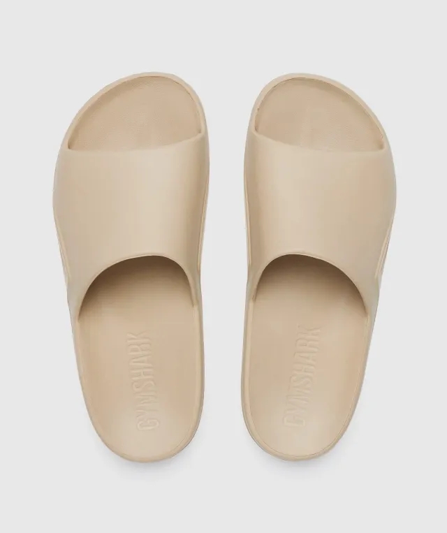 Gymshark Rest Day Slides - Toasted Brown