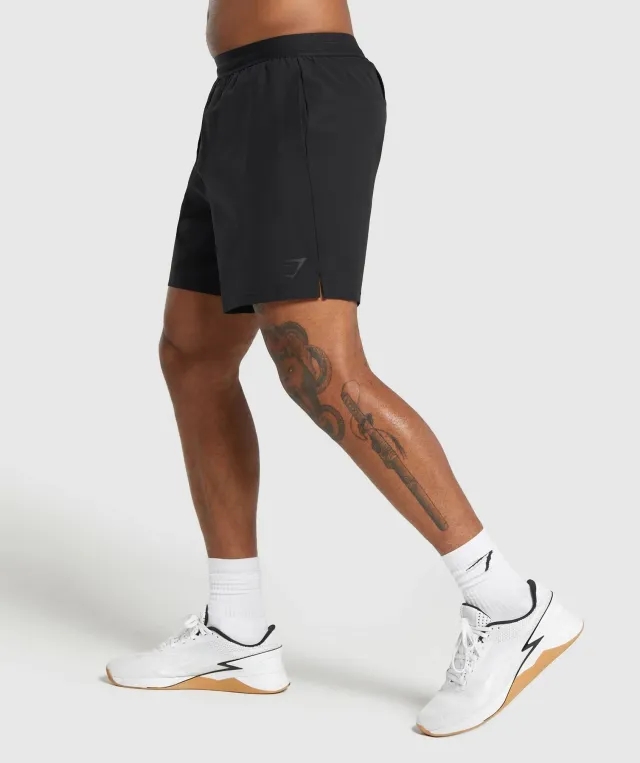 Gymshark Land to Water 6 Shorts - Black