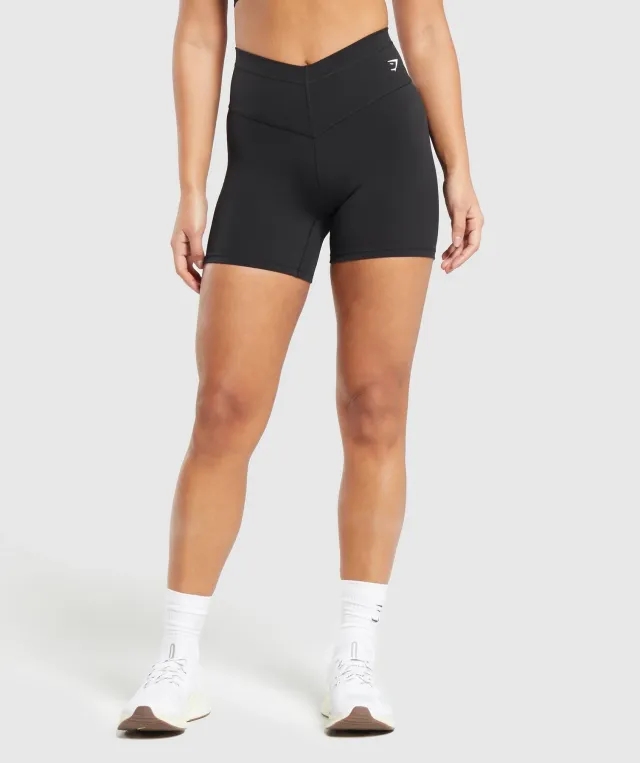 Gymshark Everyday Front V Waistband - Black