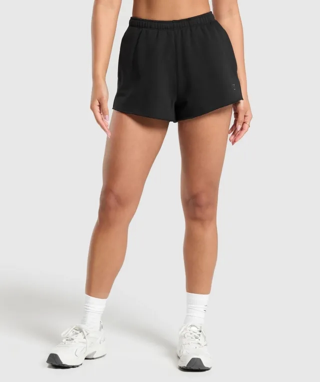 Gymshark Fleece Shorts - Black