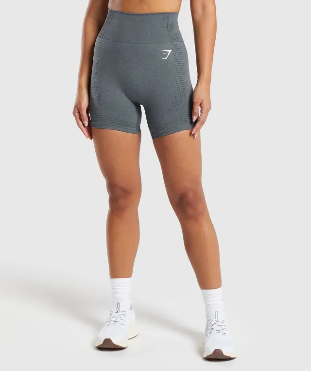 Gymshark Vital Seamless Shorts - Strong Grey/ Marl