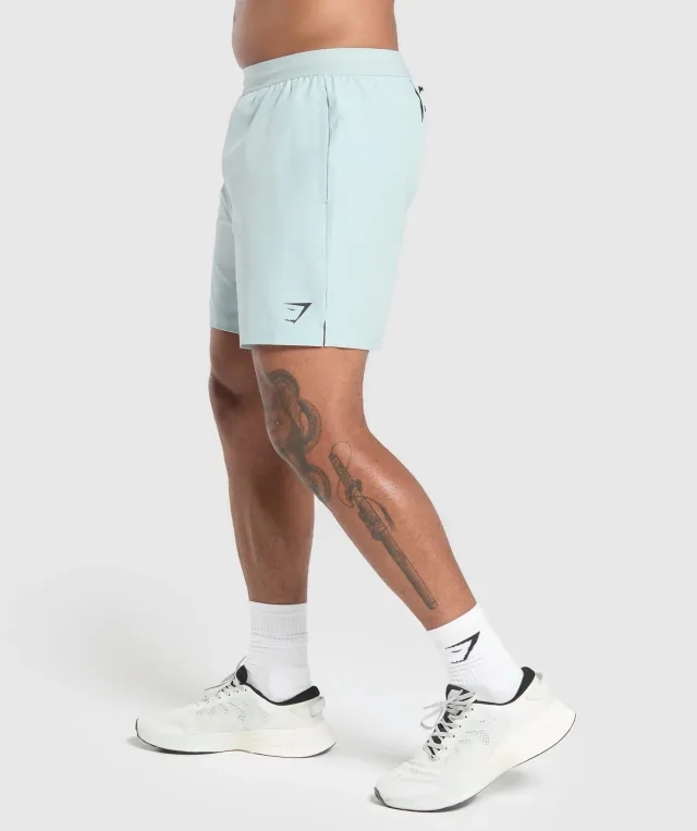 Gymshark Land to Water 6 Shorts - Cool Blue