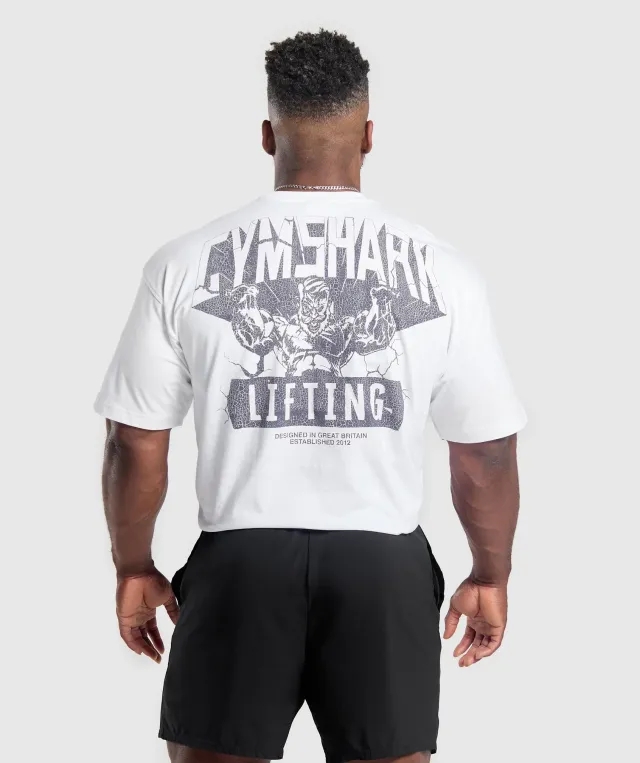Gymshark Lifting Man T-Shirt - White