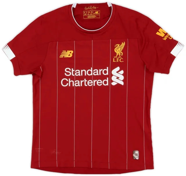 NewBalance 2019-20 Liverpool Home Shirt - 8/10 - (L.Boys)