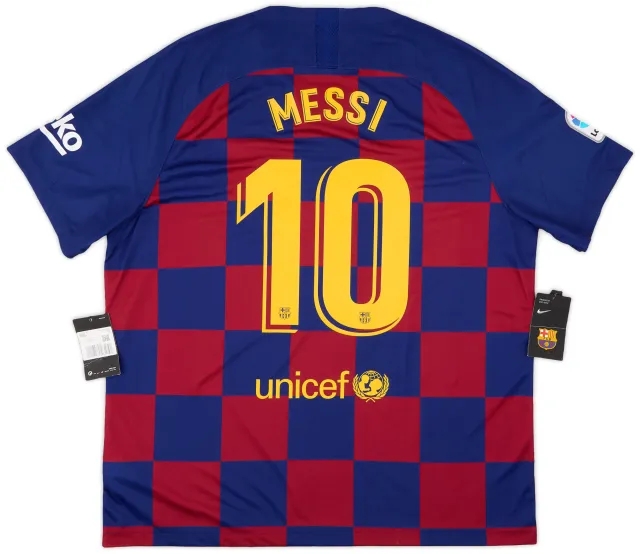 Nike 2019-20 Barcelona Home Shirt Messi #10 (XXL)