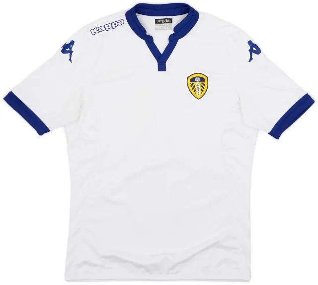 Kappa 2015-16 Leeds United Home Shirt - 7/10 - (L)