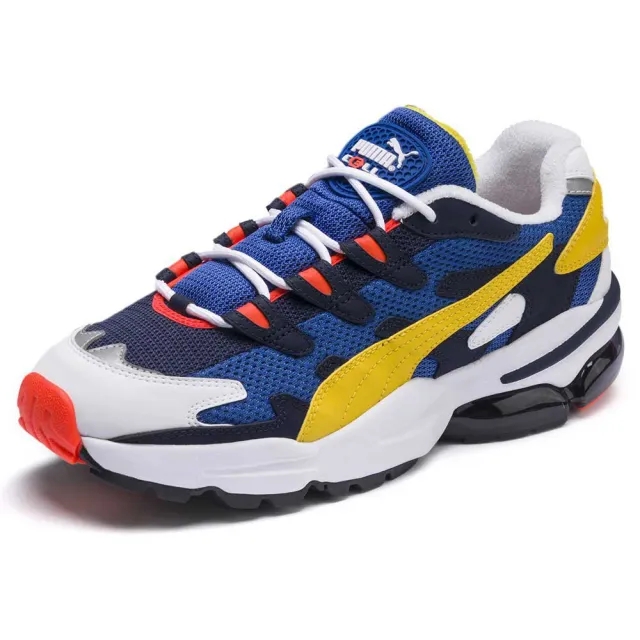 Puma Cell Alien OG Mens Blue/Yellow Trainers Textile